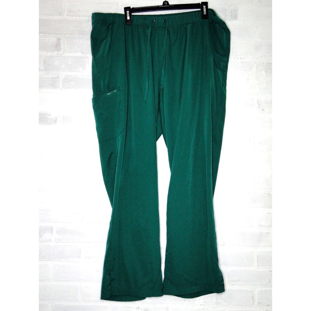 Healing Hands Scrubs HH‎ Works Women's Pant size  1XP Hunter Green